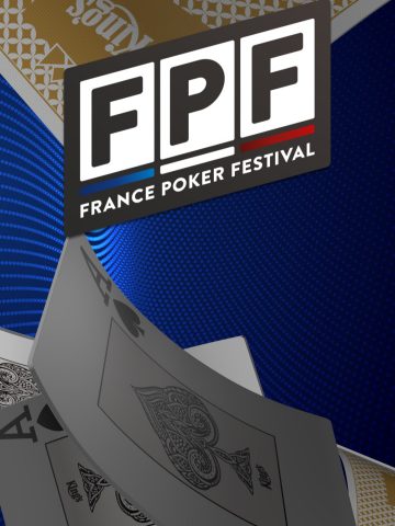 Poster Mains de poker -  France